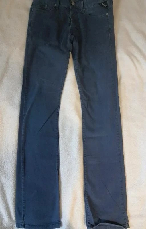 Calça jeans Replay azul-marin corte slim 38 - M – photo 7
